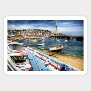 Mousehole Harbour Sticker